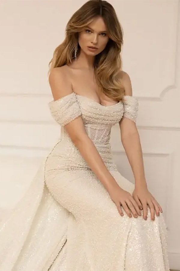 Eva Lendel 'Miata' bridal dress.
